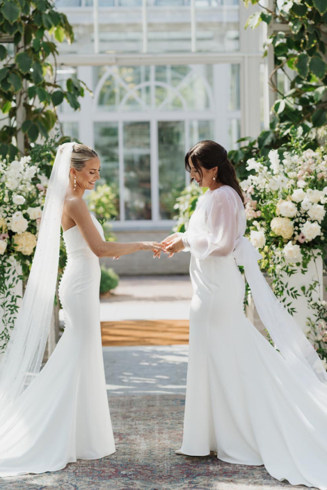 Maria & Julie - bryllup i Norrvikens Trädgårdar