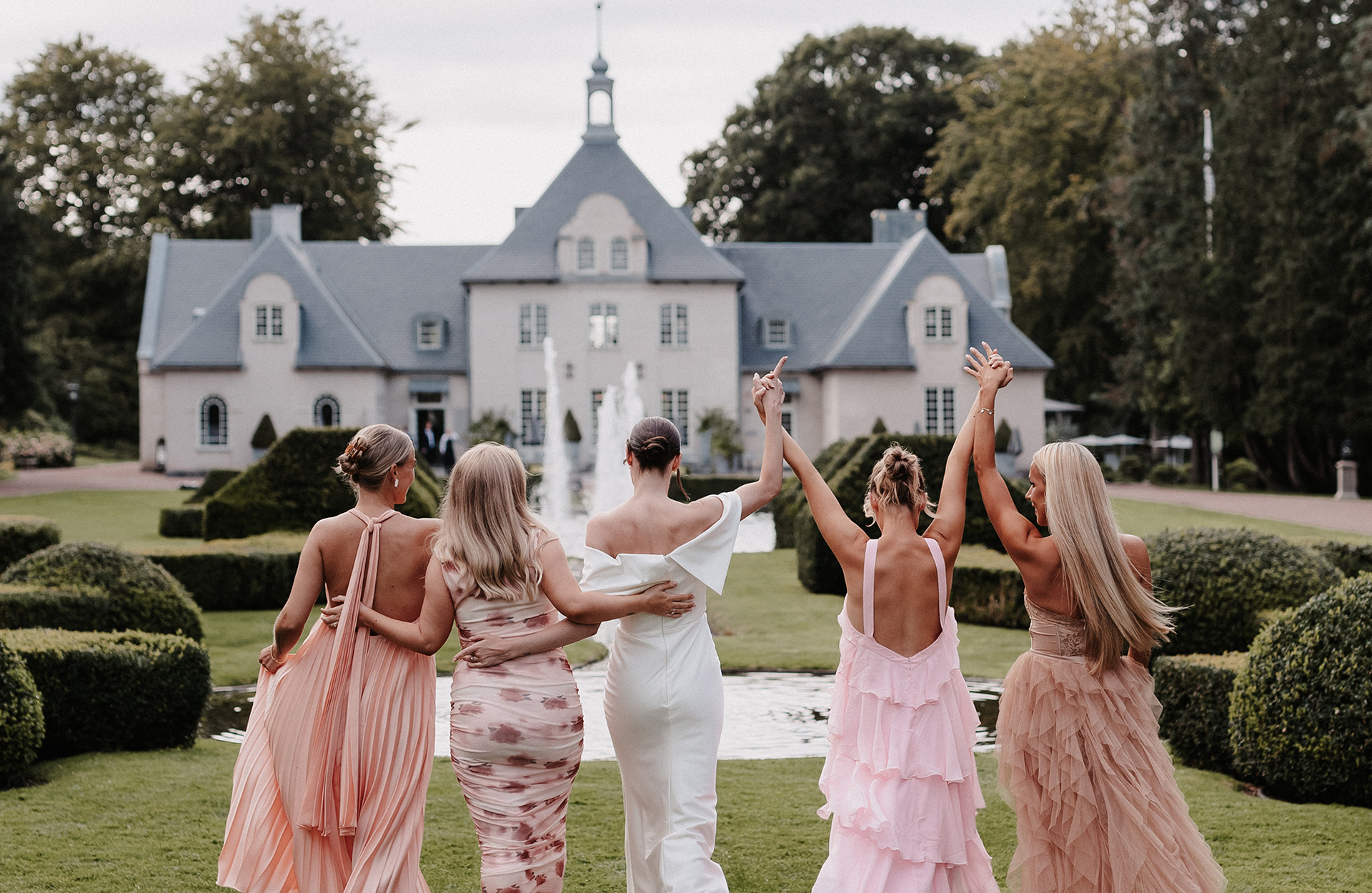 Amanda & Shawn - bryllup Norrvikens Trädgårdar