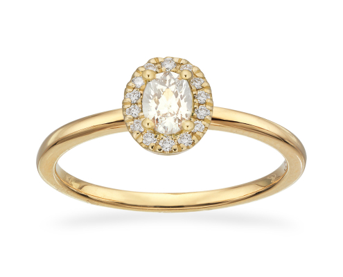 Diana ring med diamanter - Scrouples