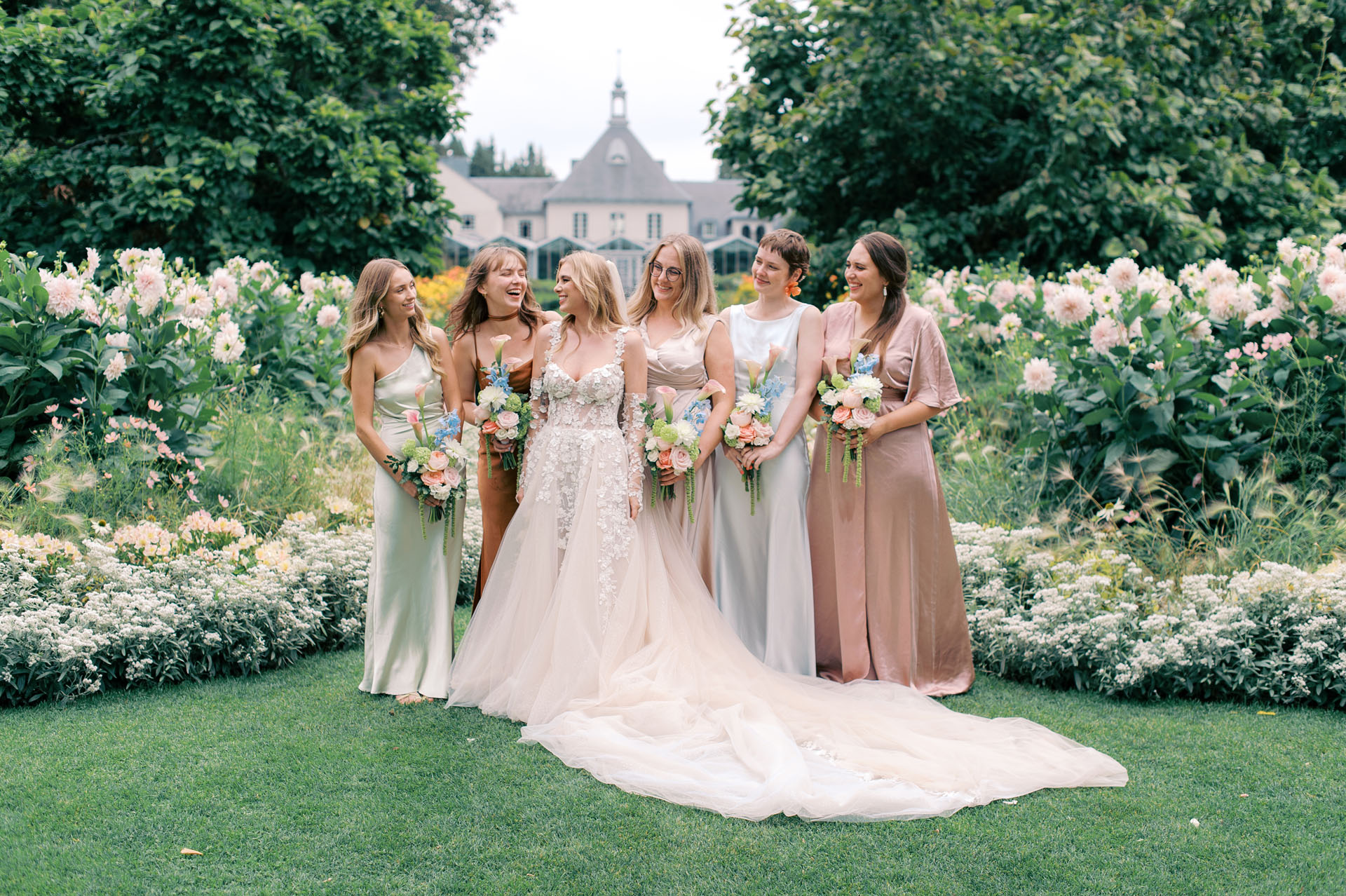 Aura & Simon - bryllup i Norrvikens trädgårdar