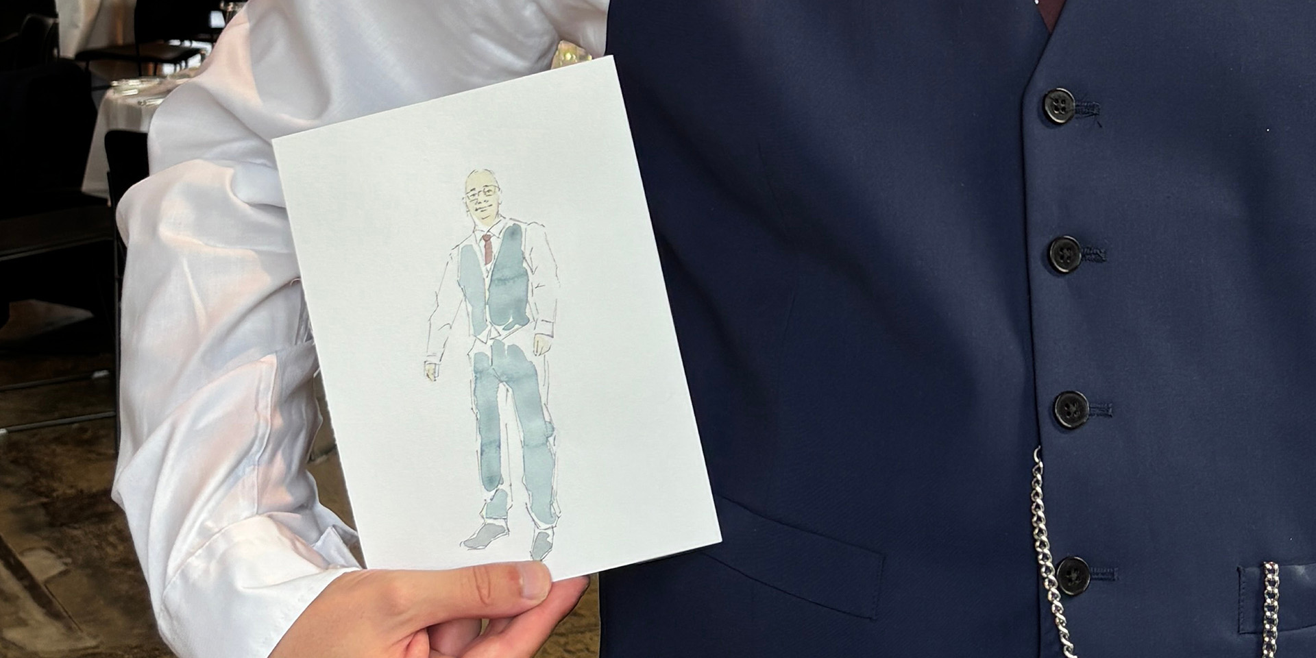 Bryllupskunstneren - Live wedding painting