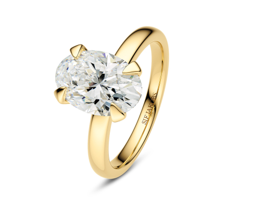 Ring Grace Ovale Solitaire
