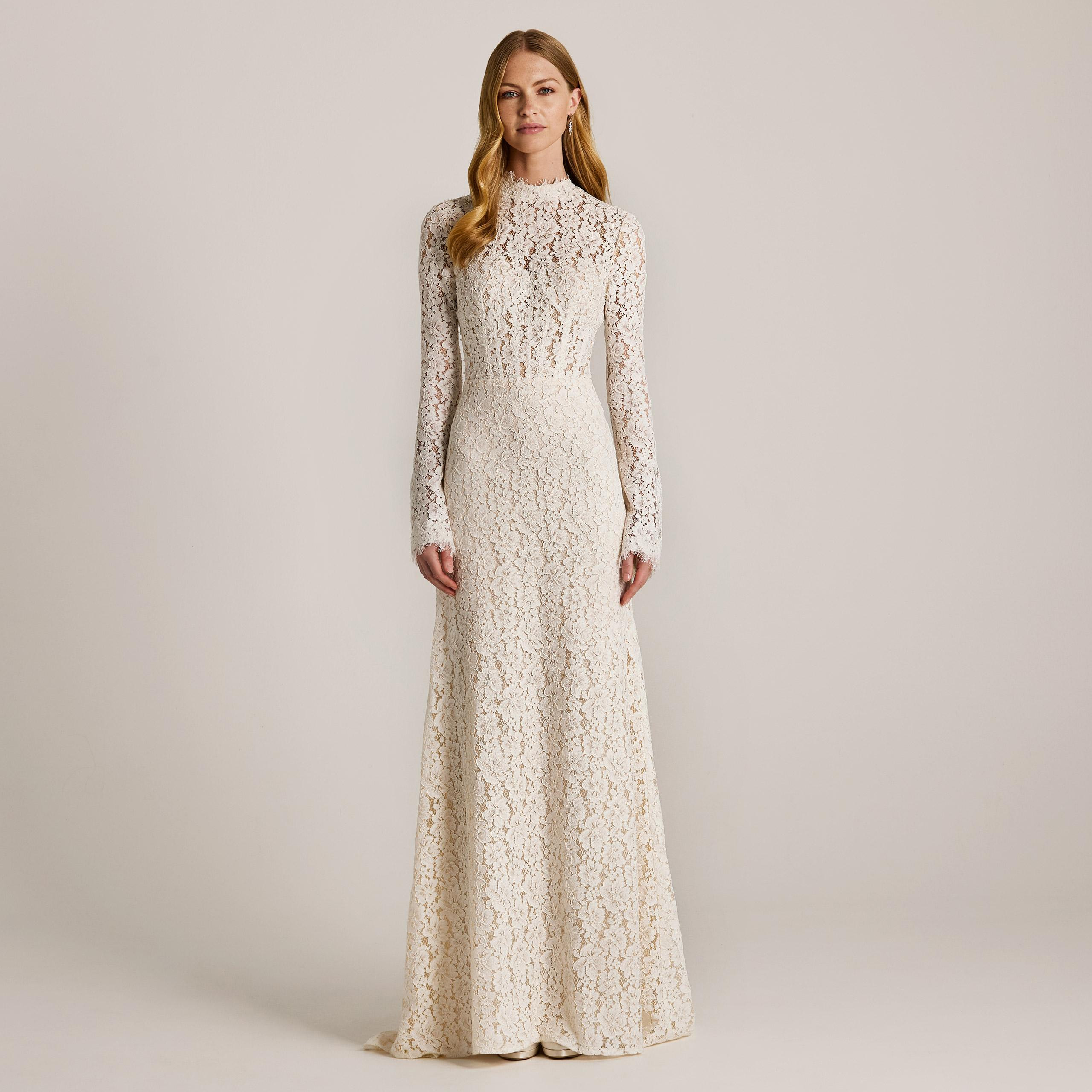 Smukke blonder - brudekjole 08-4724-NU fra LILLY