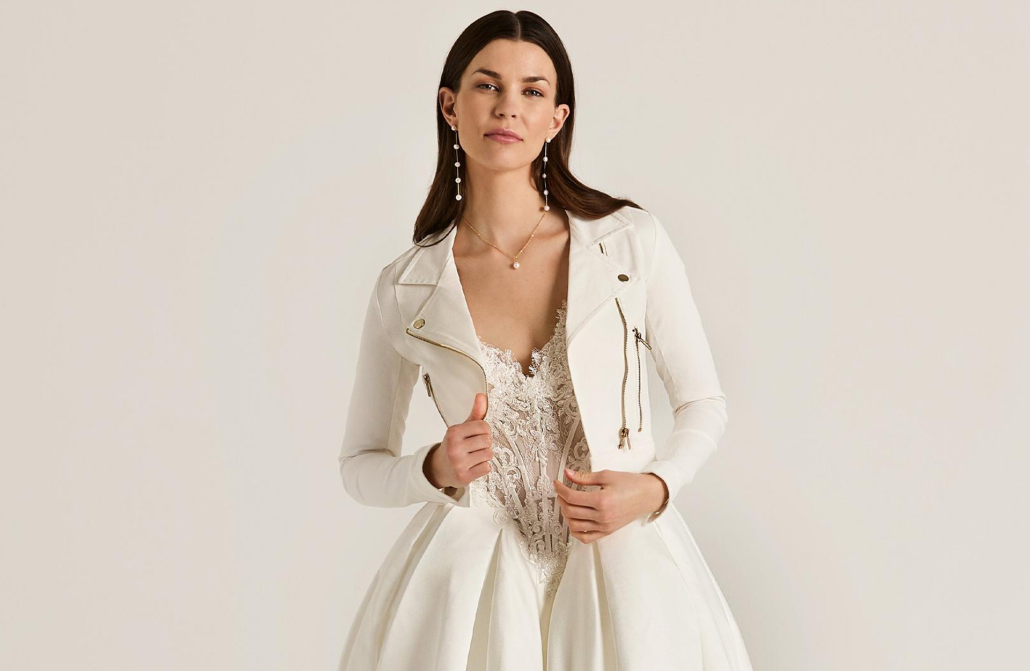 Biker jakke fra LILLY - style 09785_CR