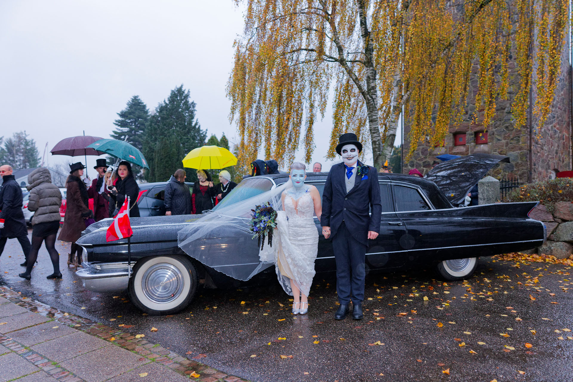 Halloweenbryllup - foto Michael With