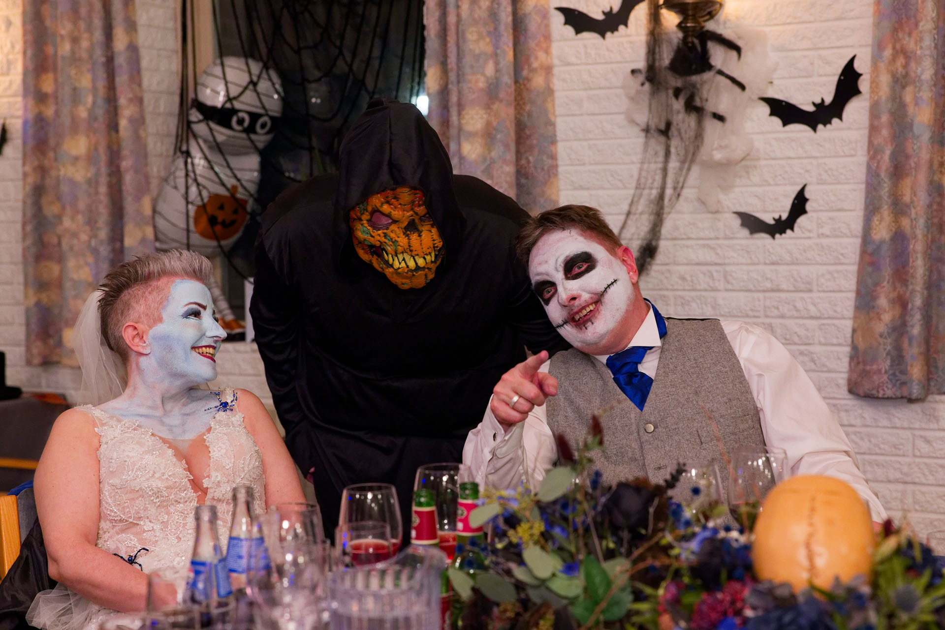Halloweenbryllup - foto Michael With
